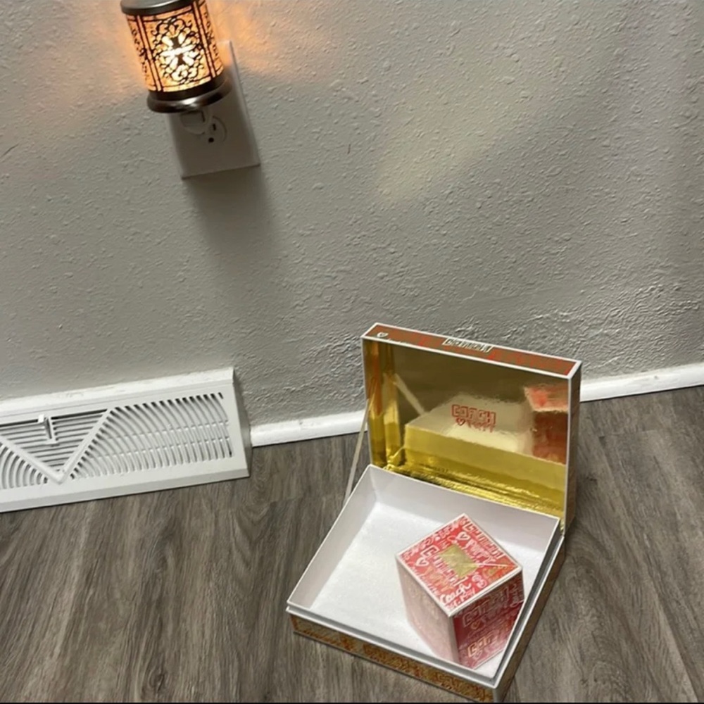 Coach Collectors Decor box satin fabric hinge price firm discounts for bundles